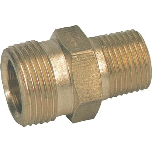 NorthStar Hose Fitting, M22-M x 1/4in. NPT-M, 5000 PSI, Brass