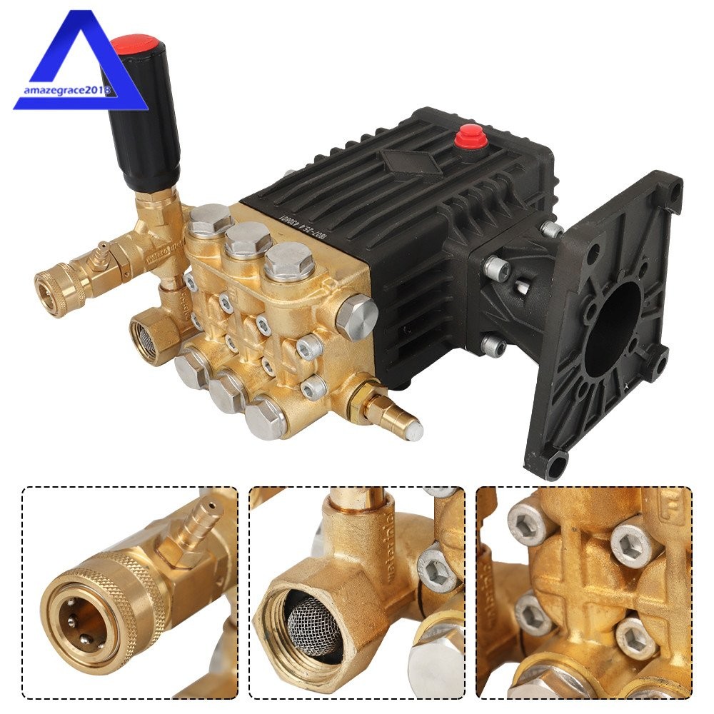 4 gpm 3400 rpm Pressure Washer Pump 9 hp 3000 PSI 1-in Shaft