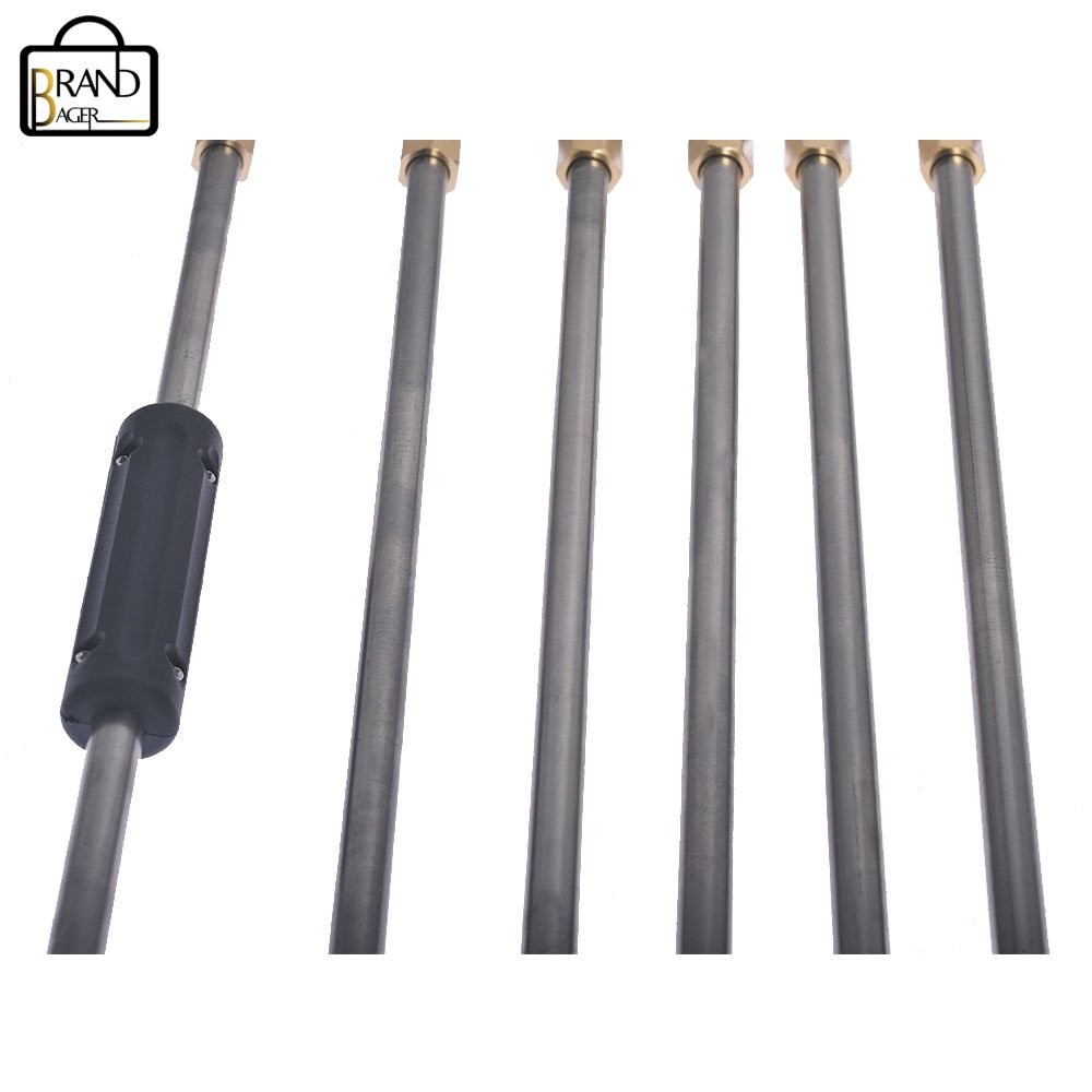 4000PSI Washer Extension Wand Set 5 Cleaner Nozzle+Hose Kit For Garden Cleaning