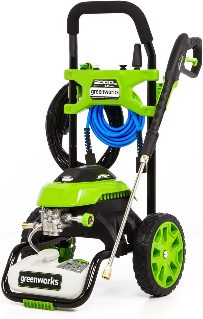 1800 PSI 1.1 GPM Electric Pressure Washer PWMA Certified