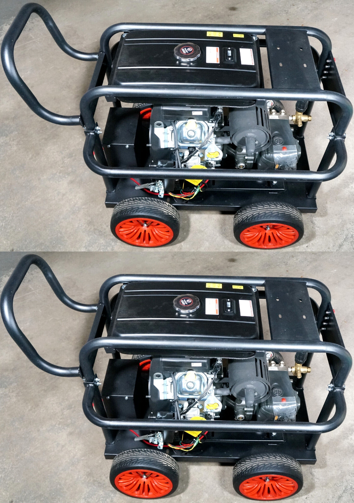 44HP V-Twin Sewer Cleaning Washer 11GPM High Flow 3500PSI Pressure