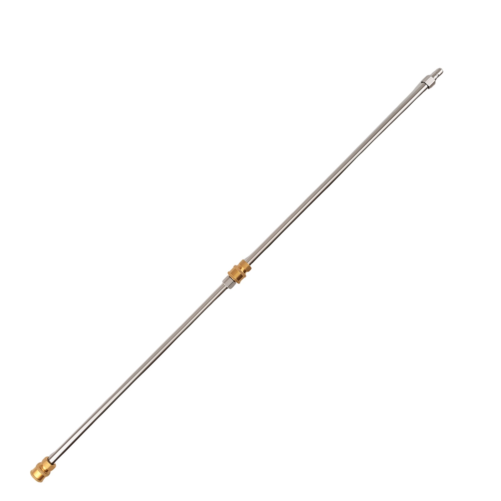 16 Inch Pressure Washer Spray Lance for Surface Cleaner 4000PSI Steel Kit 2PCS