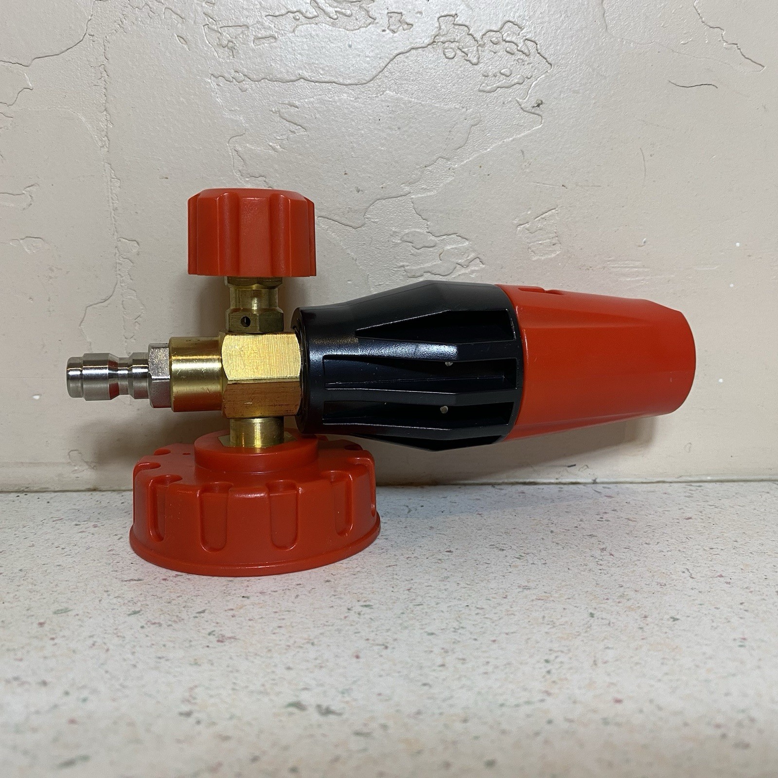 Adjustable Pressure Washer Turbo Nozzle with Quick Connect