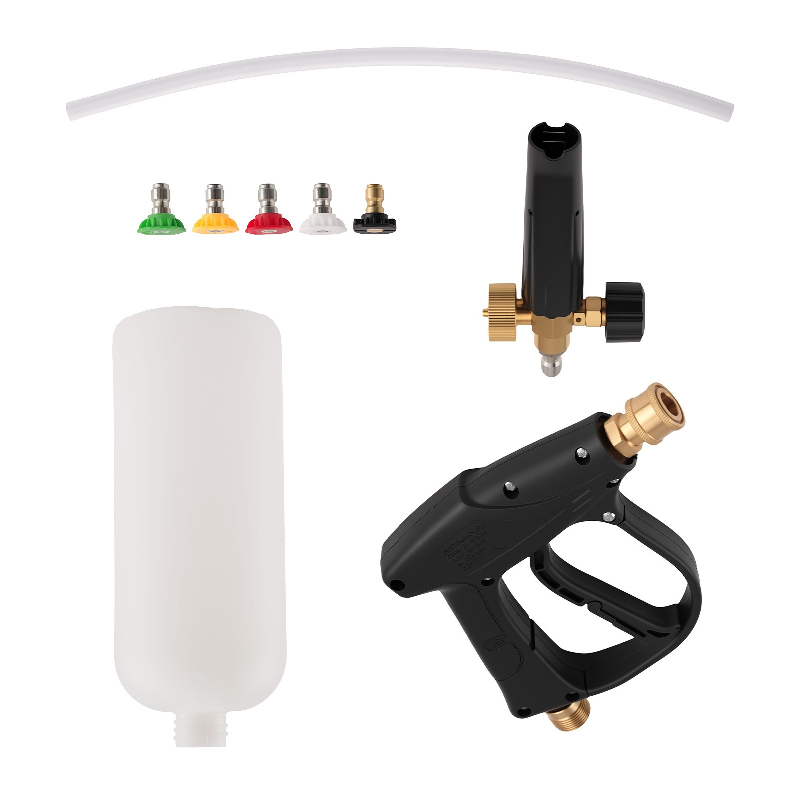 Snow Foam Cannon Pressure Washer Spray Gun Soap Lance 1/4″ Quick Connect