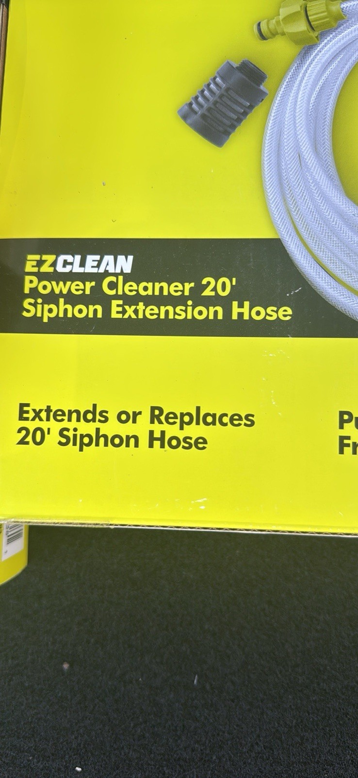 Ryobi EZClean Power Cleaner 20 Ft. Hose Pressure Washer Attachment Pack