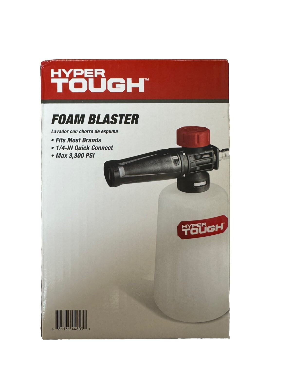 Hyper Tough Foam Blaster for Gas & Electric Pressure Washer, 25.4 fl oz