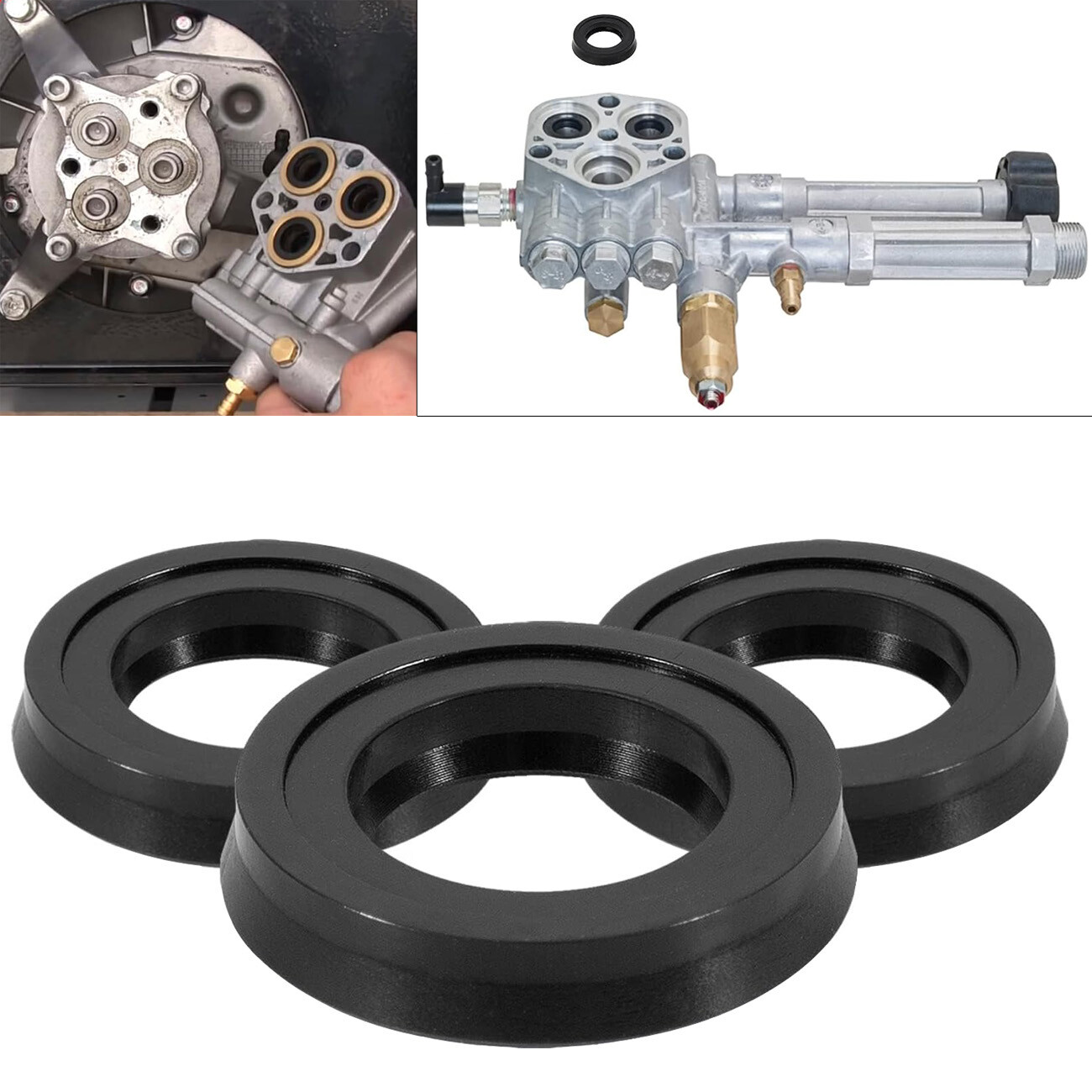 42122 70-464 Pressure Washer Pump Water Seal Kit for Annovi Reverberi RMW2G24