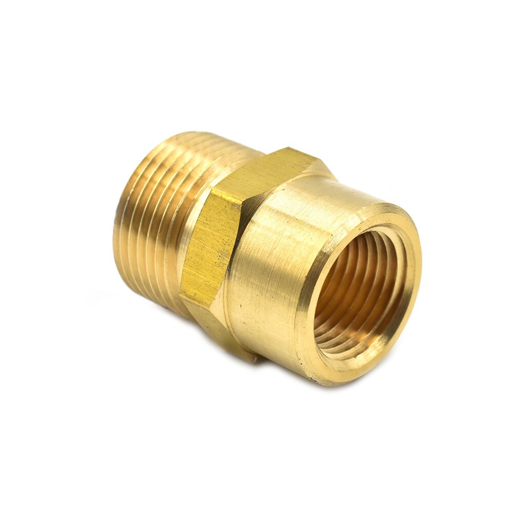 Interstate Pneumatics PW7150 Pressure Washer M22 x 1/4 Inch FNPT Brass Adapter