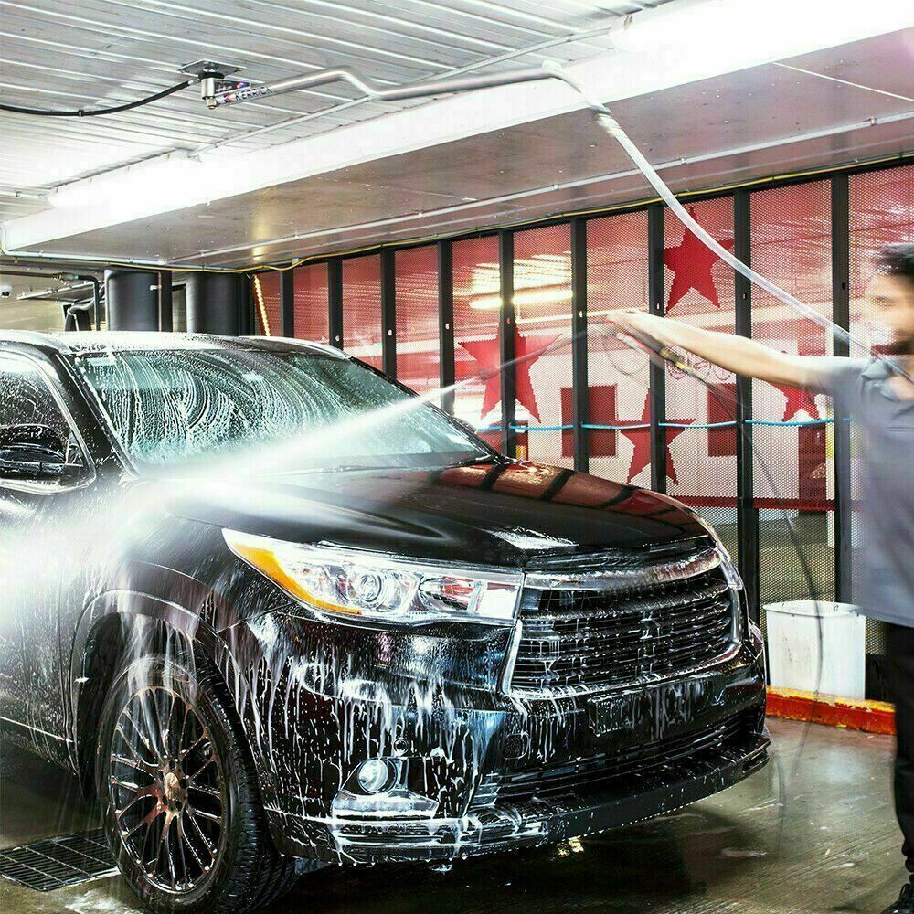 High Pressure 4000PSI Car Power Washer Gun Spray Wand Lance Nozzle and Hose Kit