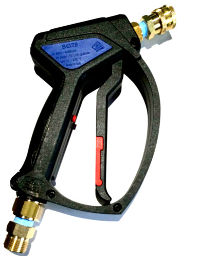 M22-15mm TWIST CONNECT- MTM SG 28 PRESSURE WASHER GUN W / 3.0 Tip Set (5pc)