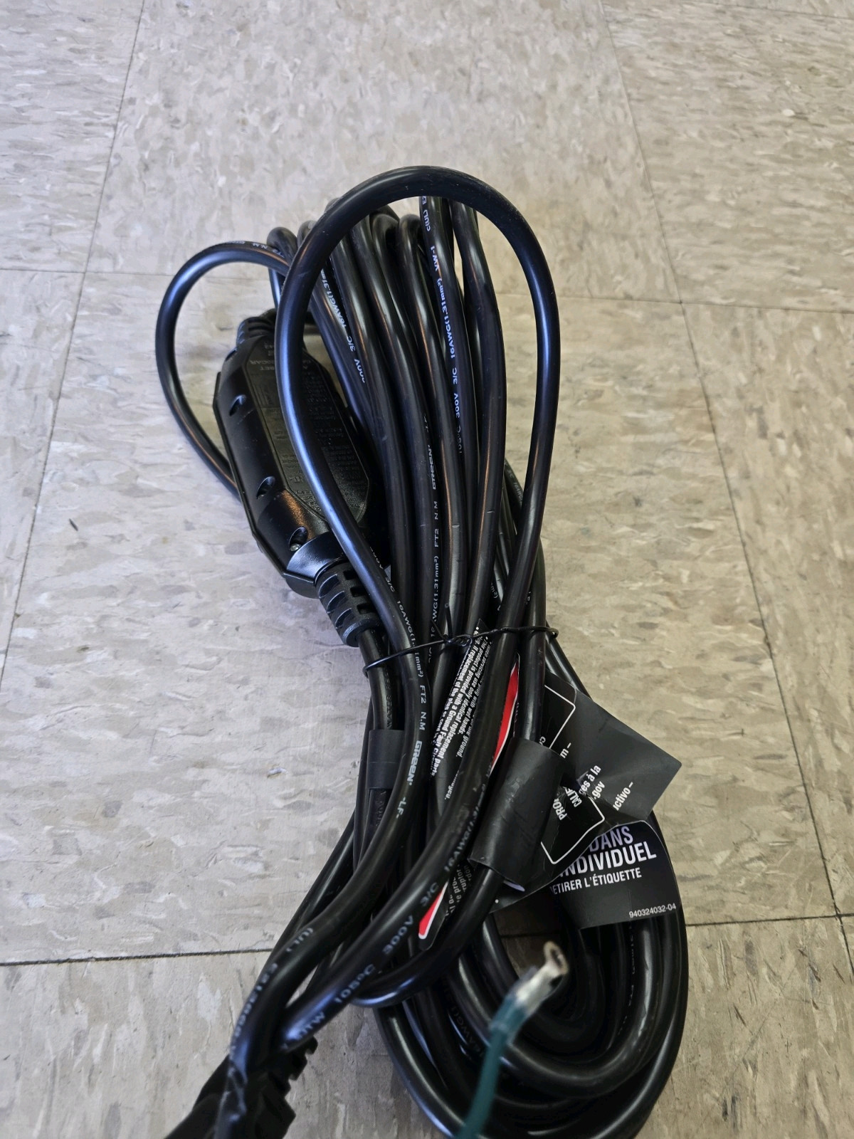 Genuine Part Power Cord Assy For Ryobi RY142711 2700PSI Pressure Washer