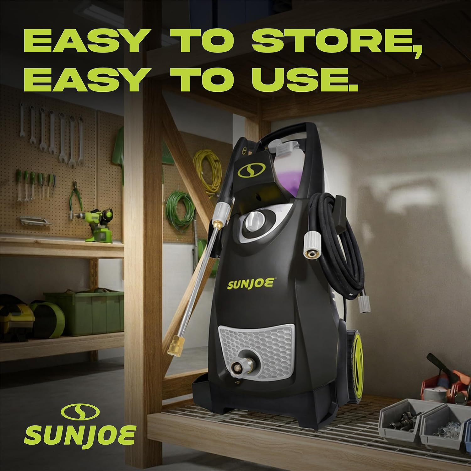 Pressure Washer, Electric Power Washer W/Extension Spray Wand and Hose, 2030 Max