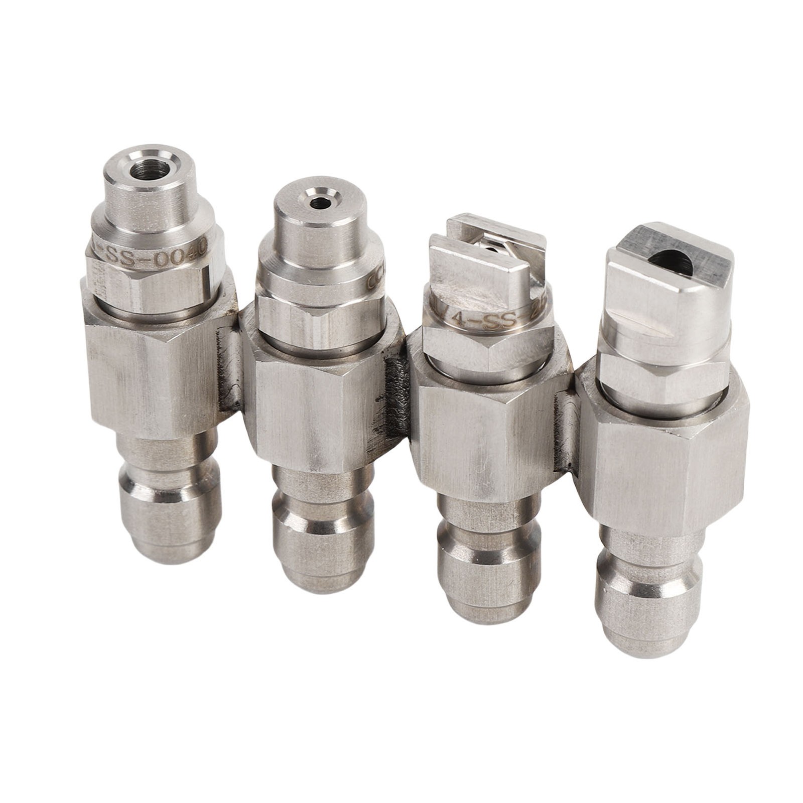 Way High Pressure Washer Nozzle Strong Stainless Steel For Soft Wash Recommended