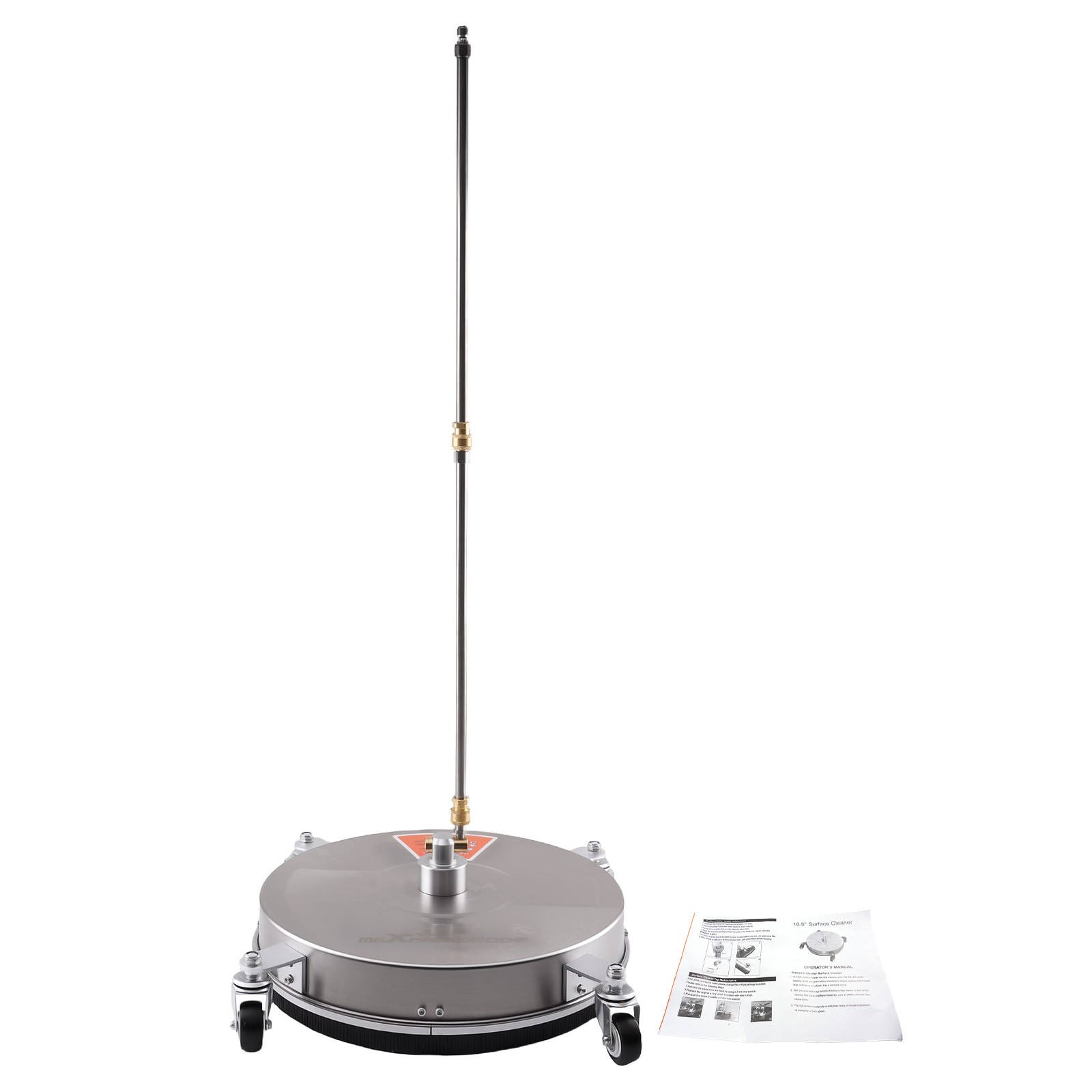 Heavy Duty 16.5″ Pressure Washer Surface Cleaner 4200 PSI Dual Spray Nozzle