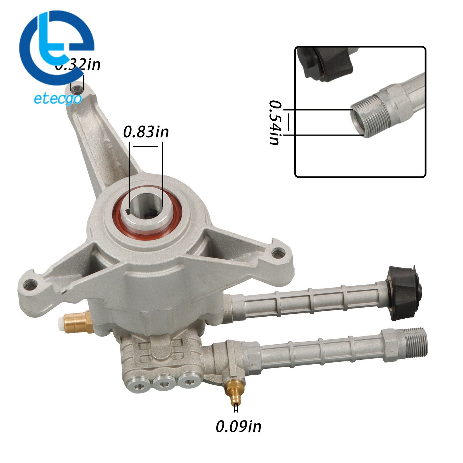Pressure Washer Pump Replace For Troy Bilt SRMW22G26-EZ Water Pump 2800 Psi