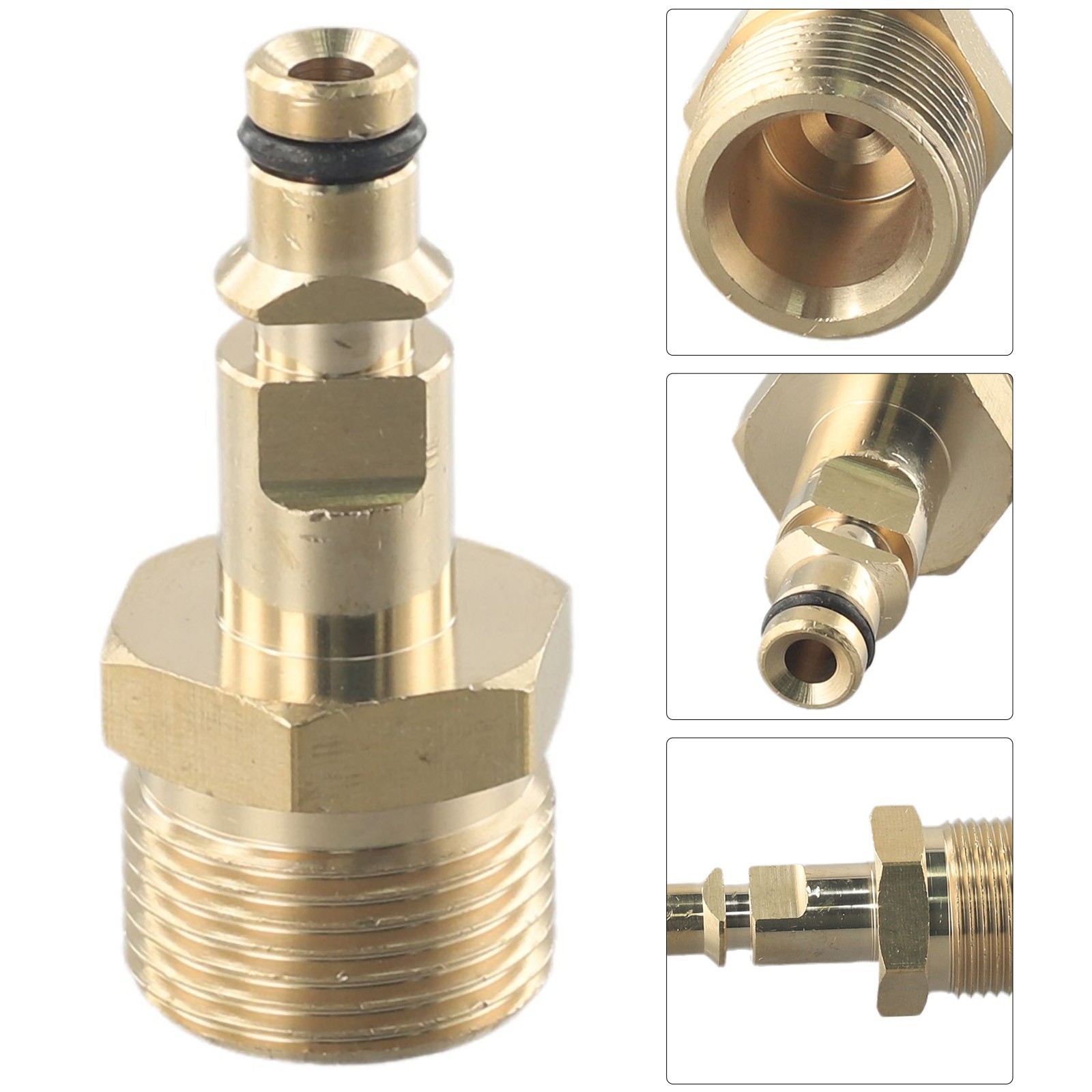Replace Adapter High Pressure Washer Hose Pipe Quick Connector Convert Kits