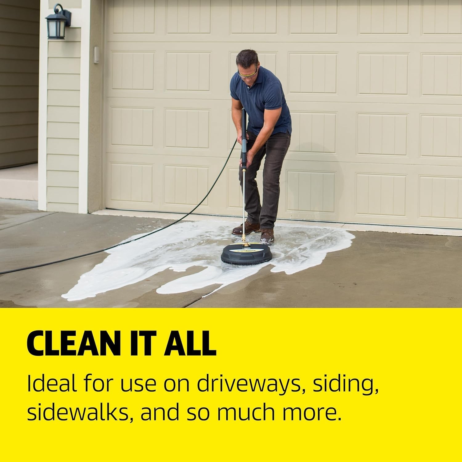 Fresh Scent Concentrated Cleaner for Fences, Patios & More – Pressure Washer Use