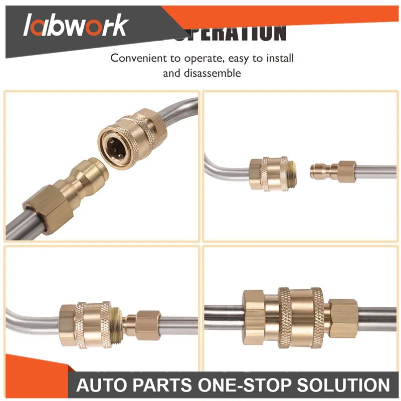 4000PSI High Pressure Washer Extension Wand Set 5 Cleaner Nozzle And Hose Kit