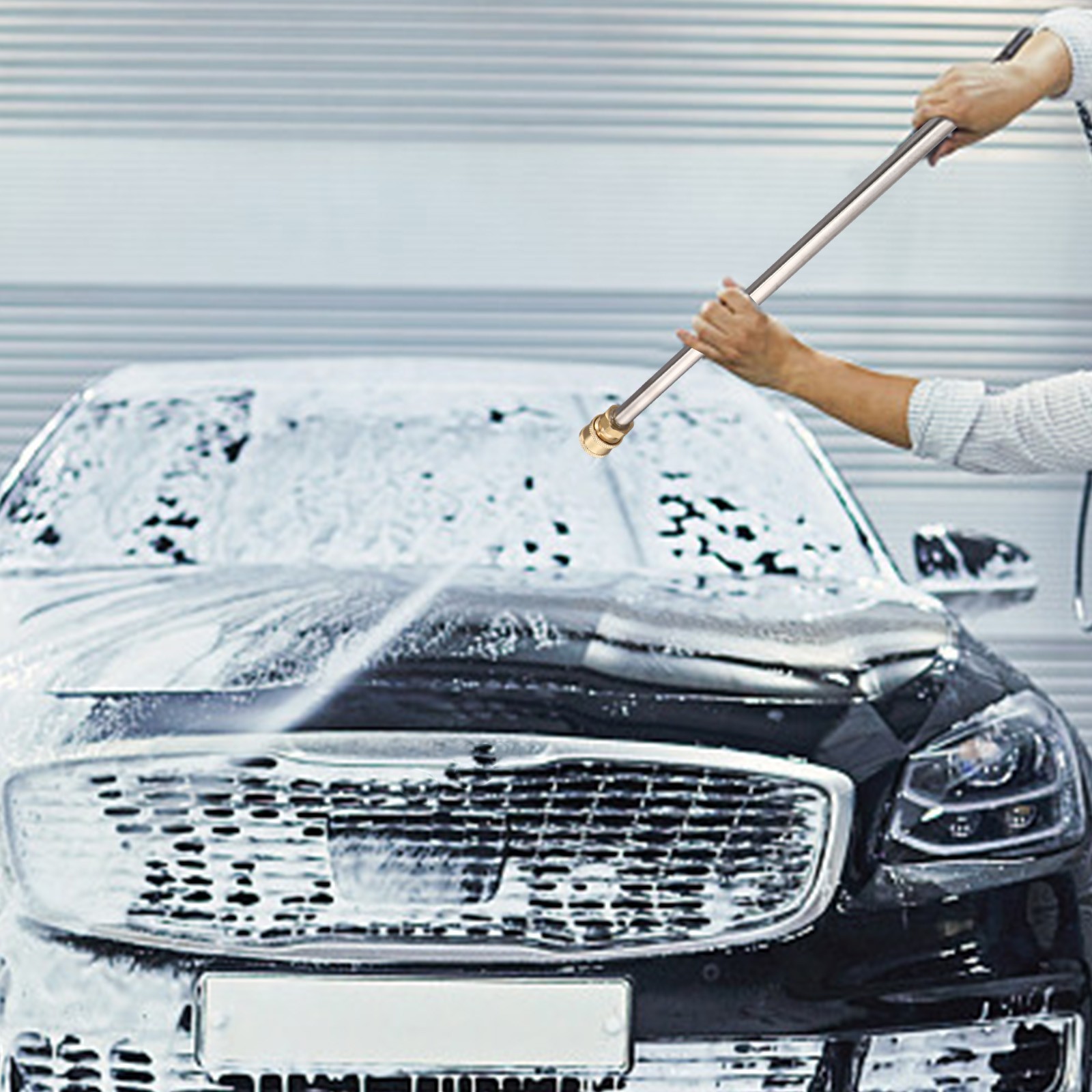 High Pressure Washer Extension Wand Compatible with Most Power Washers
