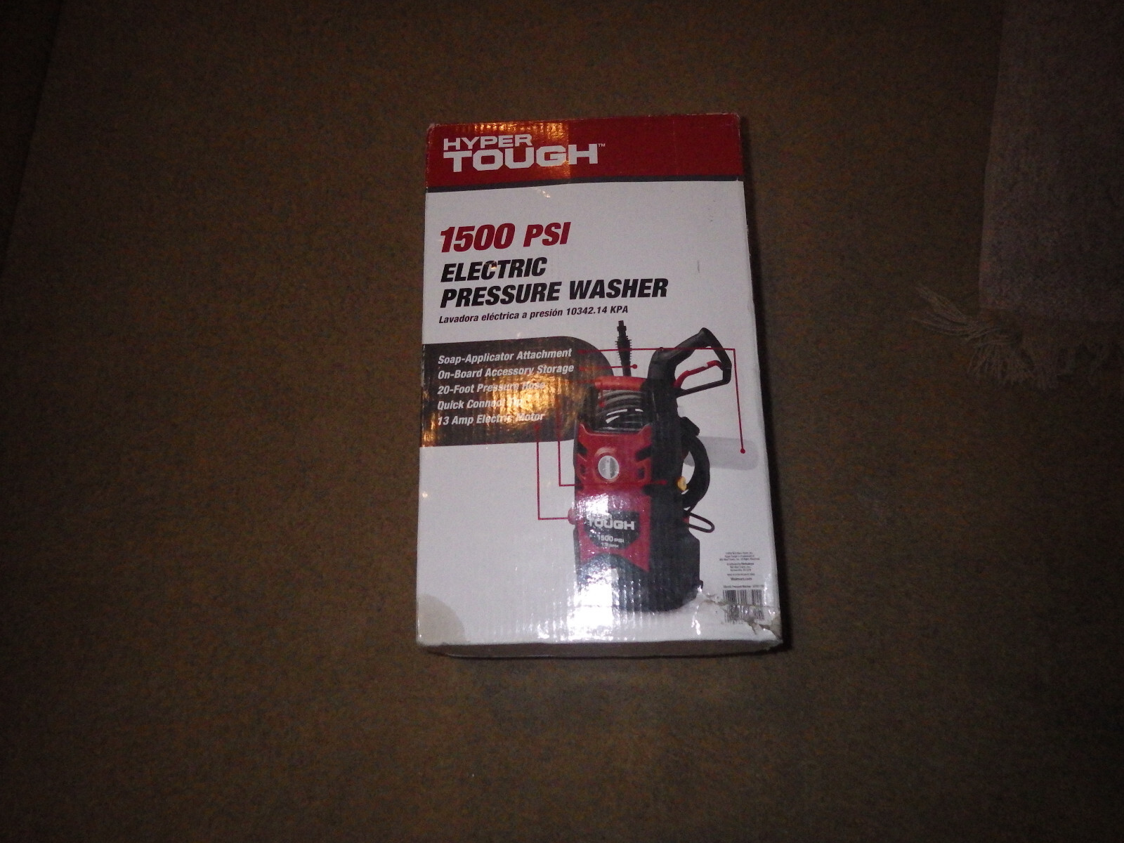 Hyper Tough 1500 psi electric pressure washer Brand New Unopened