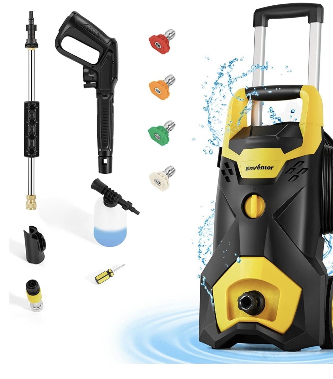 Eventor 1800 Watt Pressure Cleaner 2300 PSI 1.6GPM