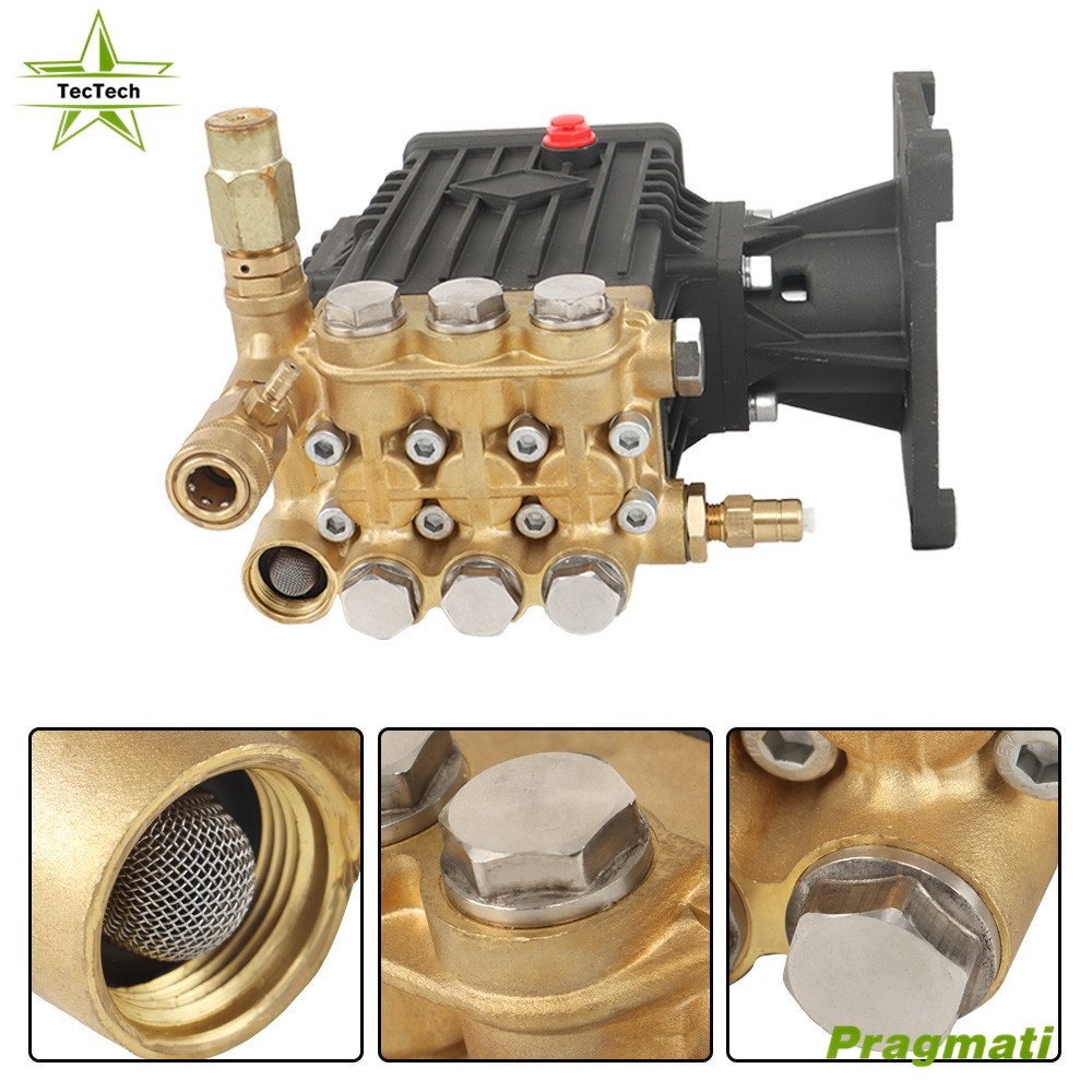 4 GPM 4400PSI Pressure Washer Pump Power Washer Pump 1″ Shaft Horizontal