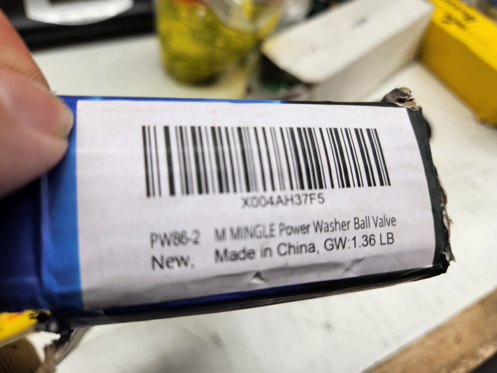 Mingle PW86-2 3/8″ 5000 PSI Max Working Pressure Power Washer Ball Valve