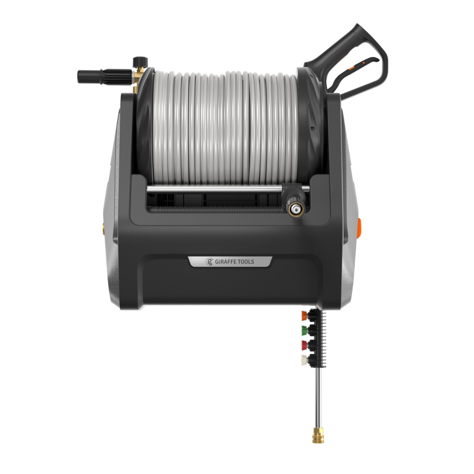 Giraffe Tools Power Washer Electric Pressure Washer with 100FT Retractable Hose