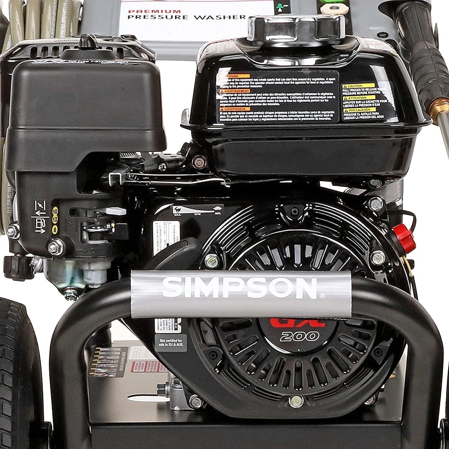 Versatile 3300 PSI Gas Pressure Washer – Perfect for Decks, Paint Prep & More