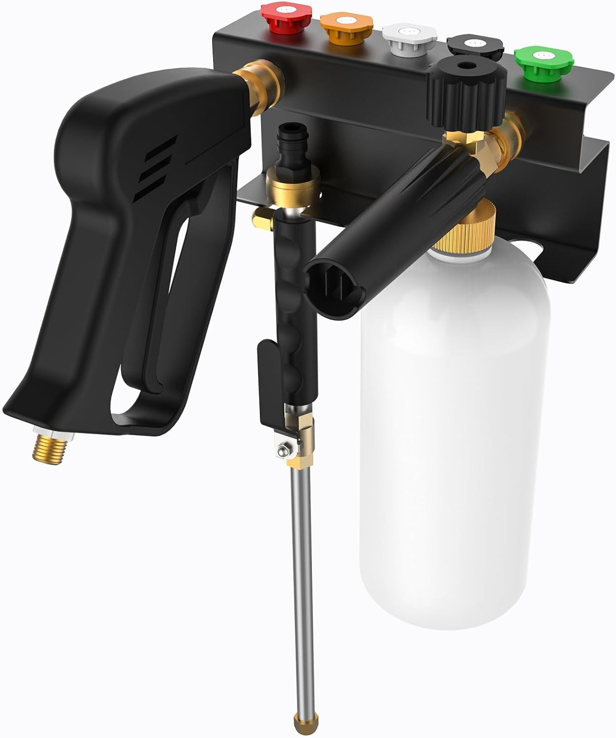 Pressure Washer Holder, Power Washer&Snow Foam Cannon Quick Disconnect To…