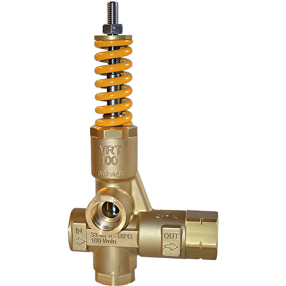 AR Annovi Reverberi VRT100-190K Unloader Valve 26.4 GPM 2790 PSI 1/2″ NPT