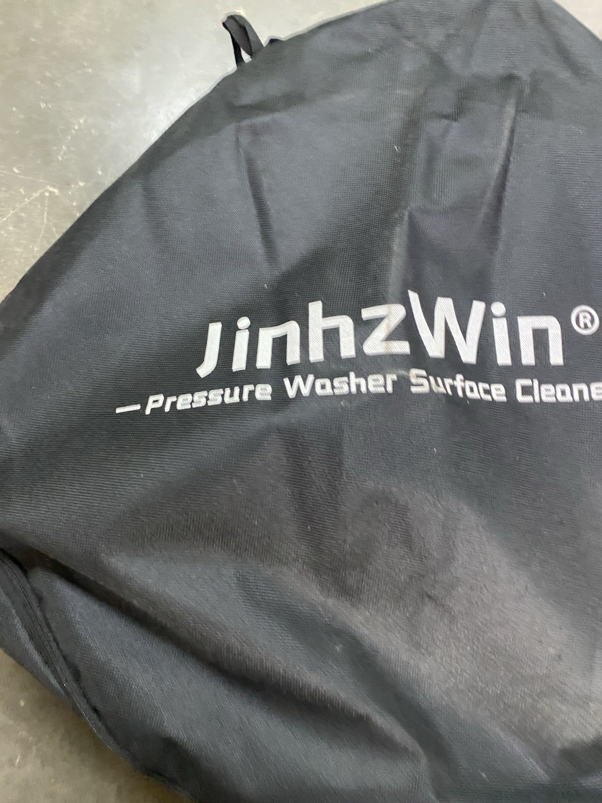 JinhzWin 15″ Stainless Steel Pressure Washer Surface Cleaner with Carry Bag