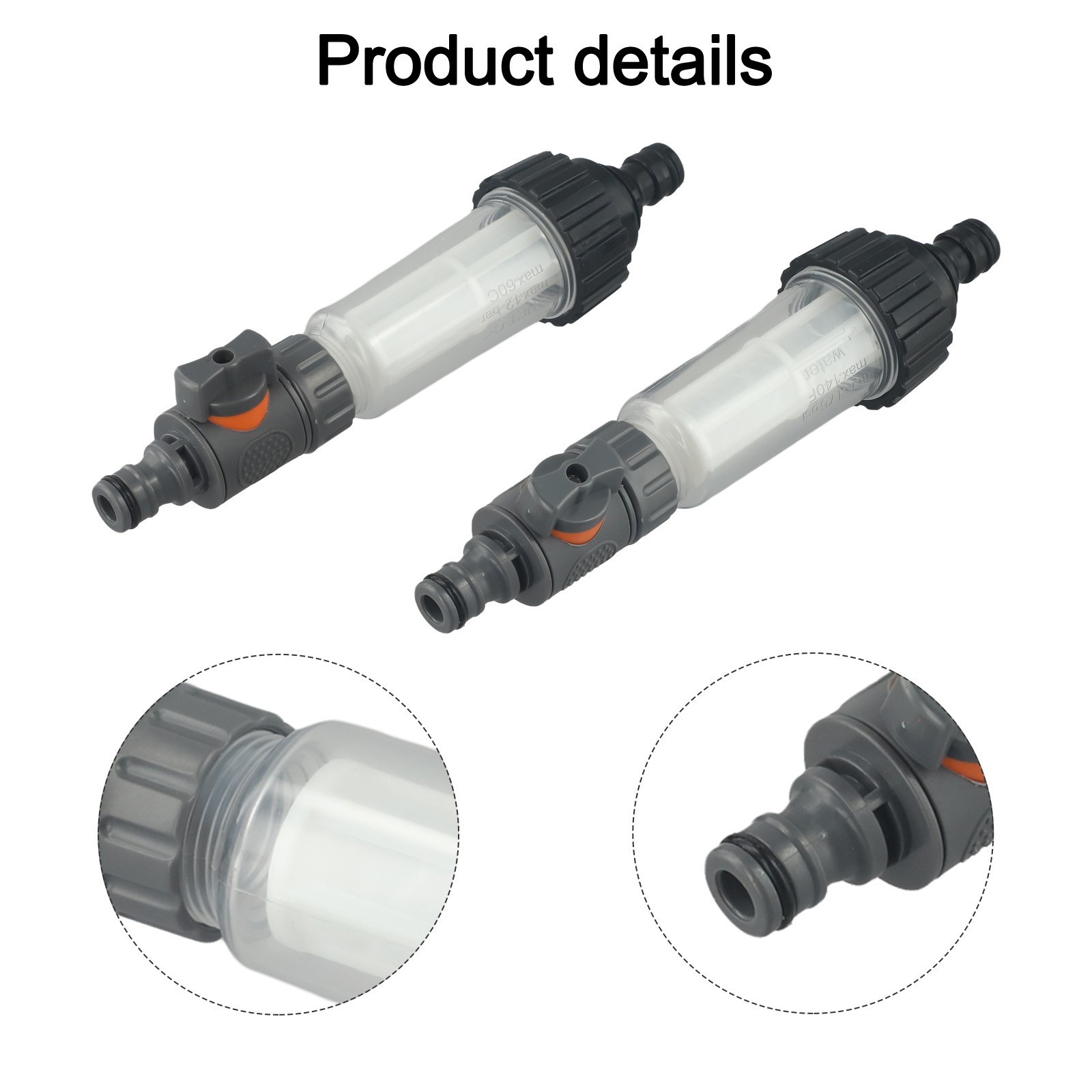 Multi Purpose Water Filter Kit for Motorhomes and Outdoor Applications