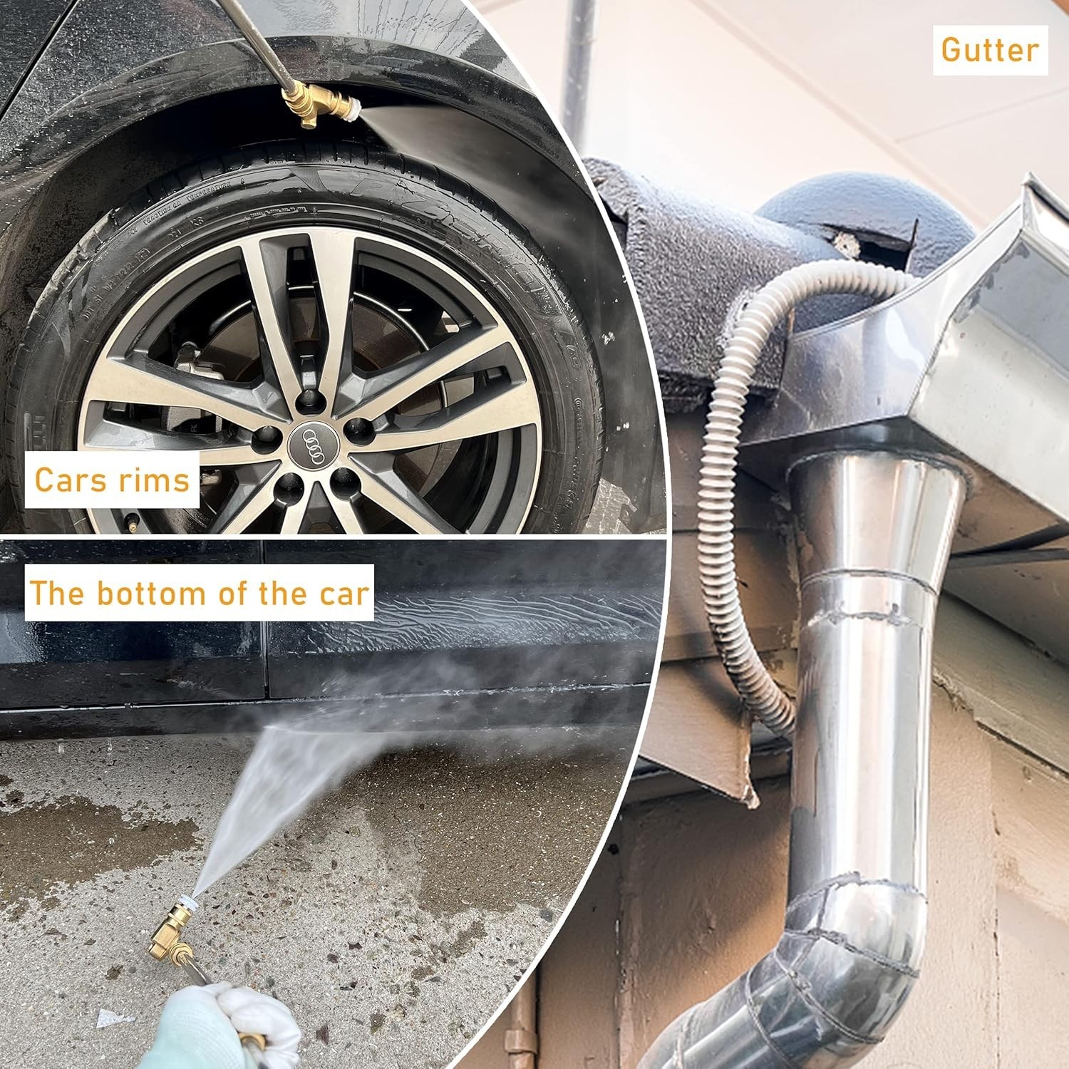 Quick Connect Gutter Cleaner 7 Angles