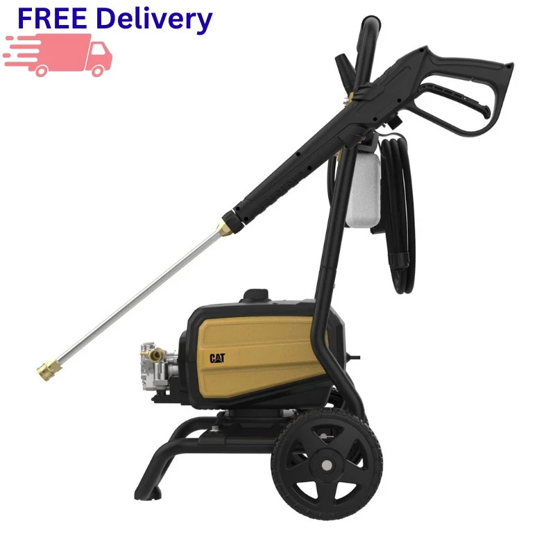 CAT 2200 PSI Electric Pressure Washer 1.2 GPM 13-Amp Motor Turbo Nozzle Foam Gun