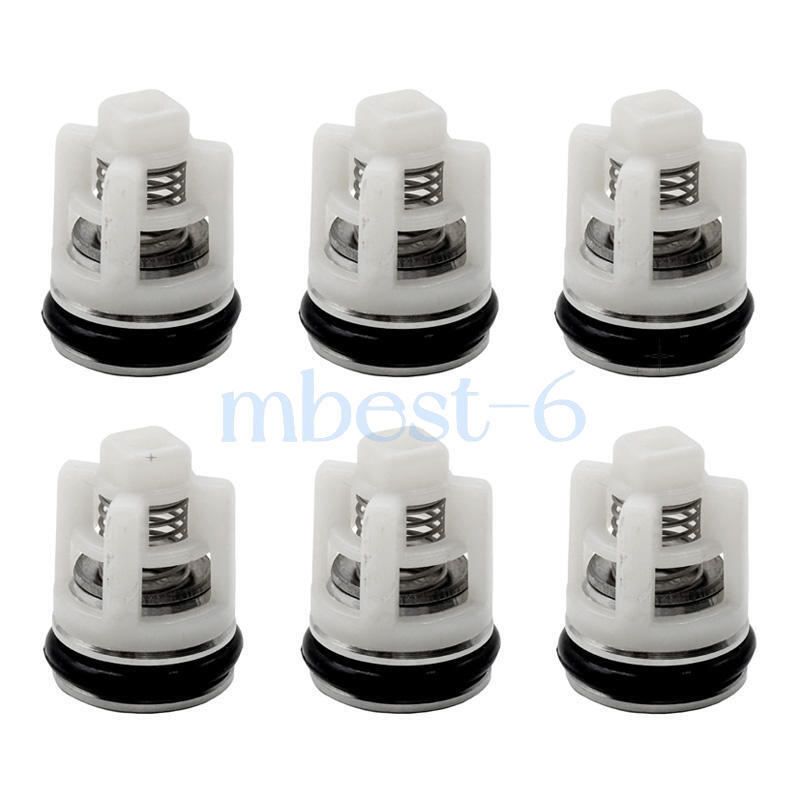 6x Check Valve Repair Kit For Washer Pump Universal OD: 12.6mm Length: 16.5mm