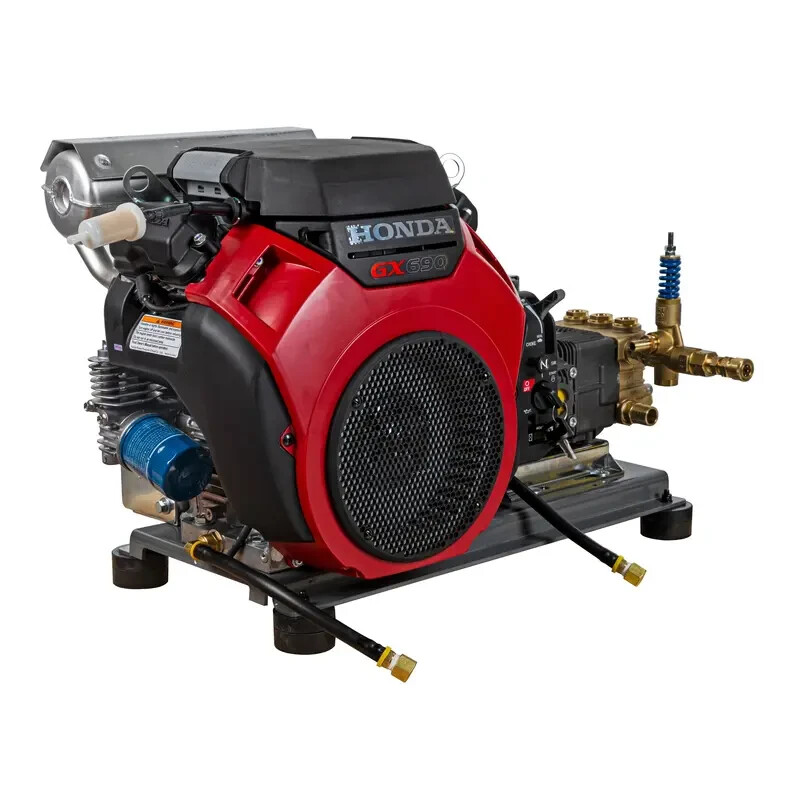 Cold Water Pressure Washer 3500 psi 8 gallons per minute gpm GX690 Honda Engine