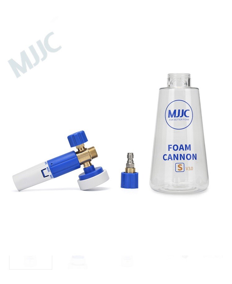 MJJC Foam Cannon S V3.0 with 1/4″ Quick Connector Adapter (NEW VERSION 3.0)