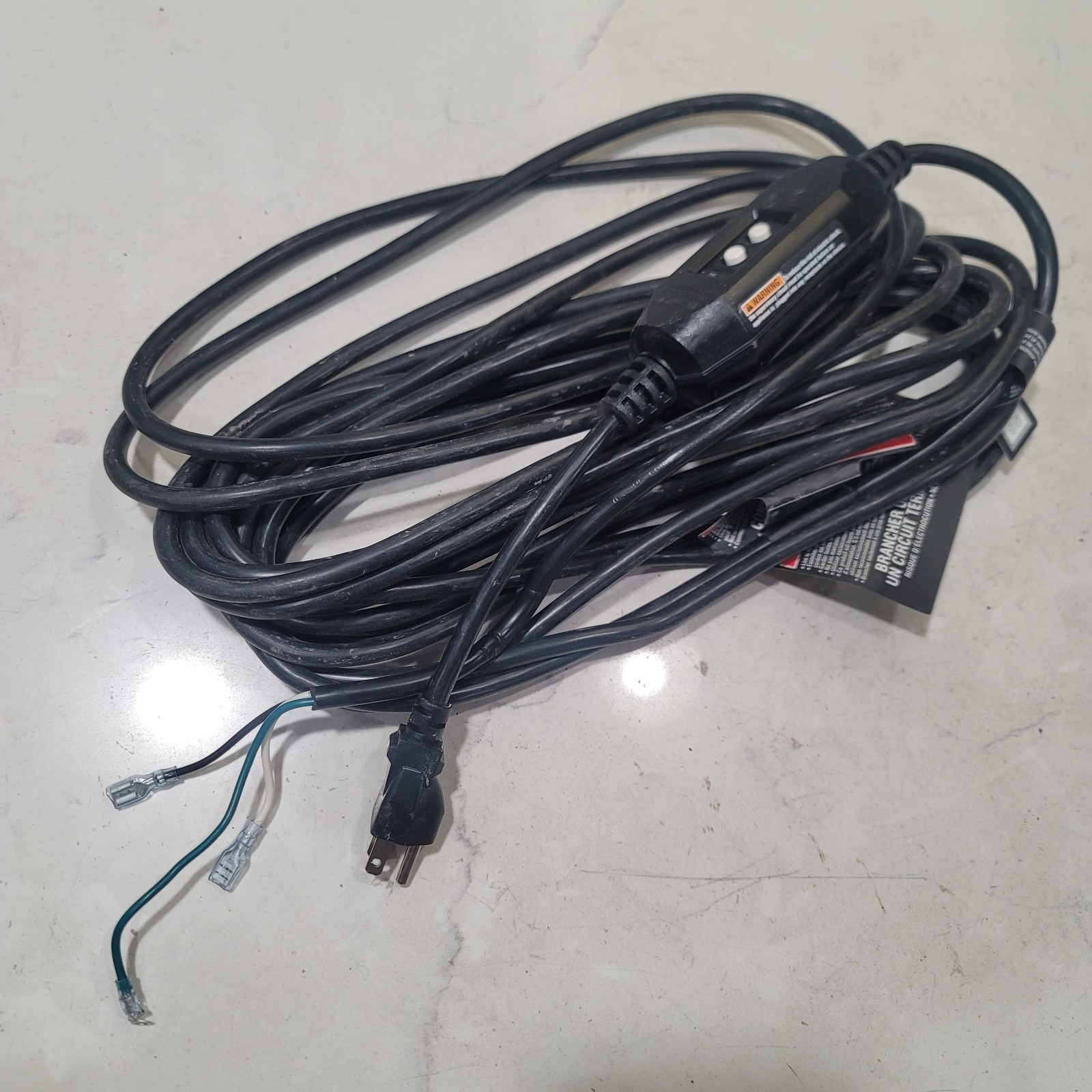 OEM Parts Power Cord For RYOBI RY142500 2500 PSI Electric Pressure Washer