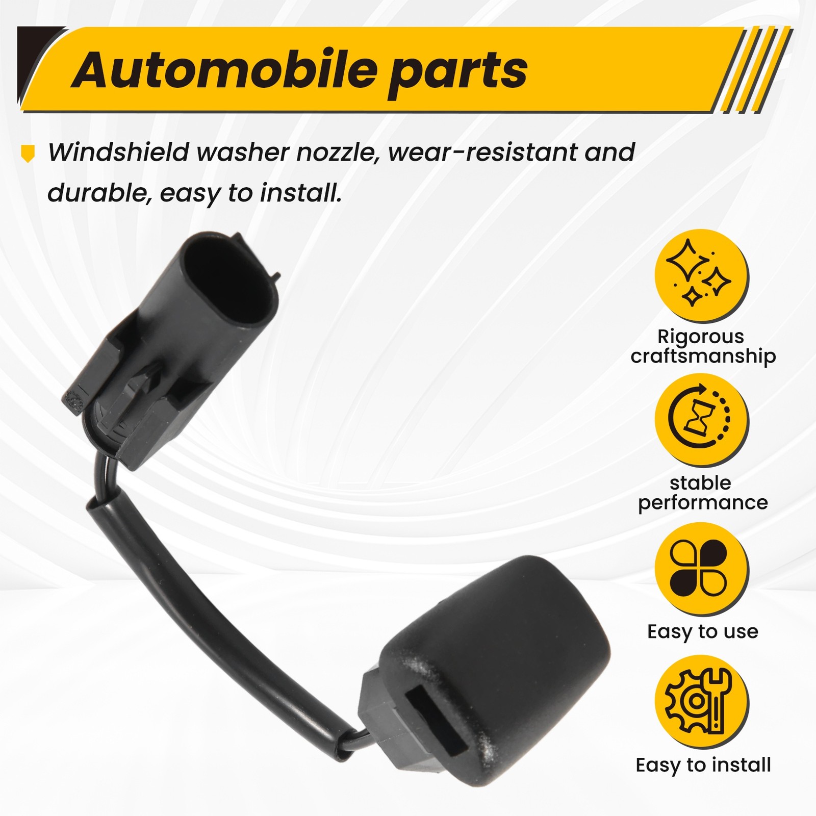 Windshield Heated Washer Sprayer Nozzle 61667046060 for – 5 Series E603931