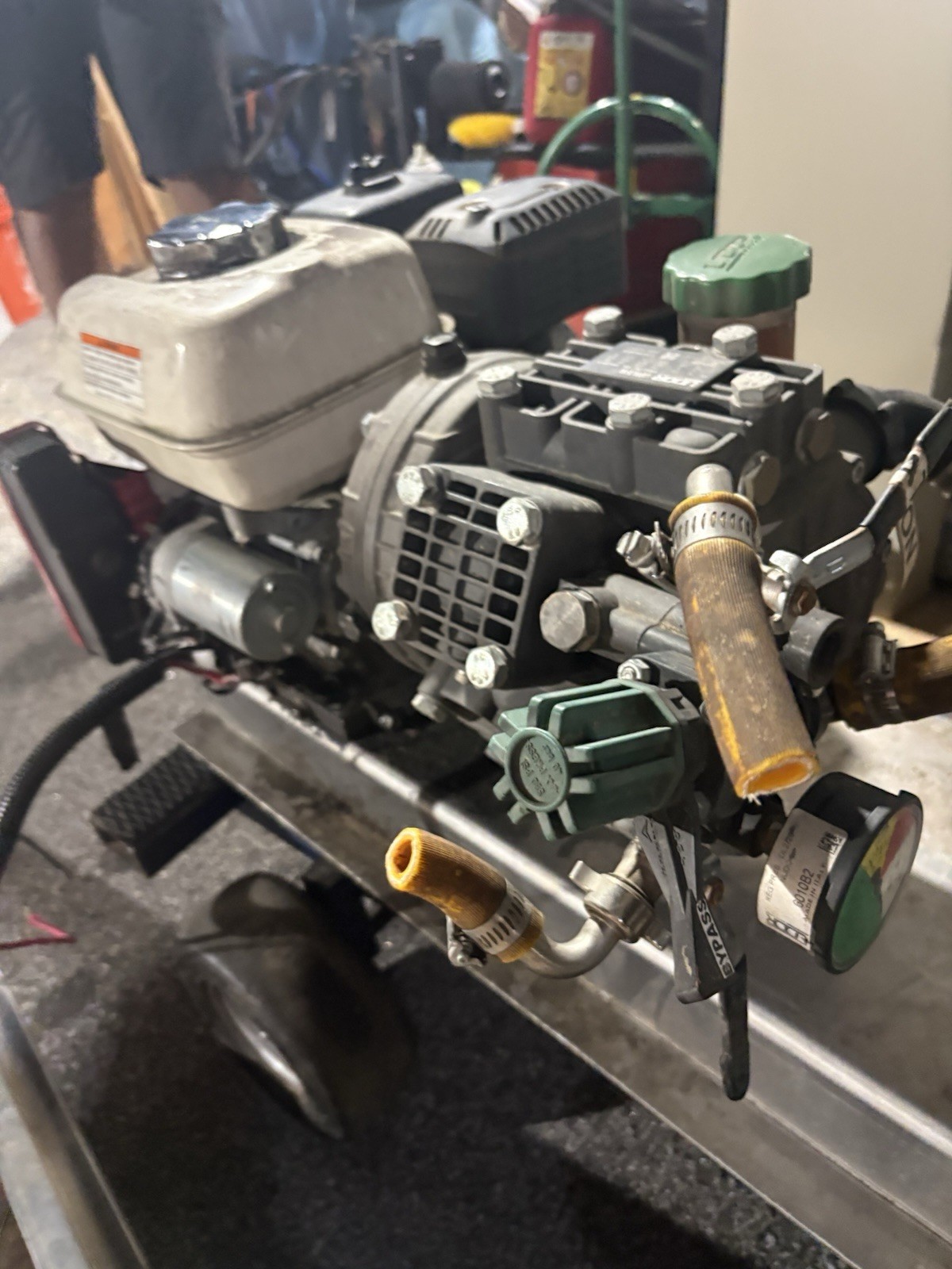 Honda GX160 Engine UDOR KAPPA 55 Diaphragm Pump Skid Sprayer Pressure Washer
