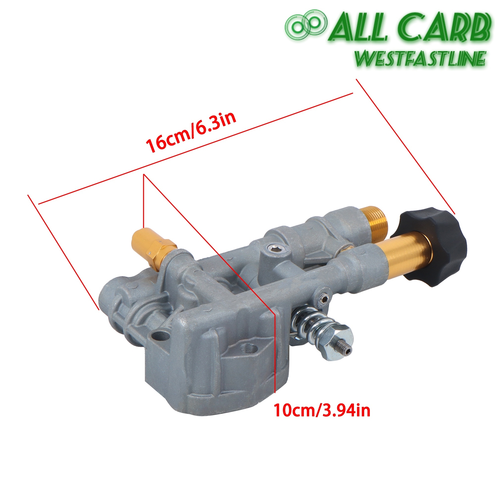 For Simpson Cleaning 7108366 Manifold Kit for 510020 520006 Washer Pump