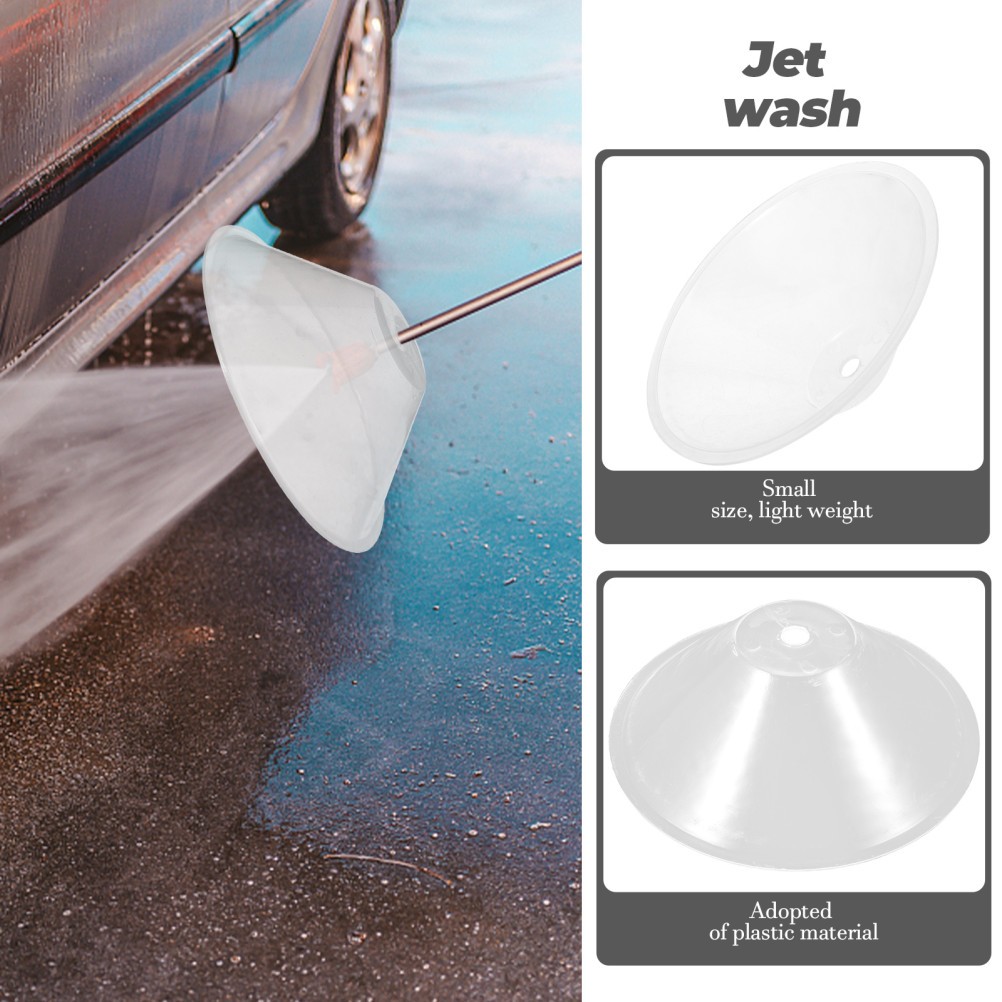 Sprayer Shield Fan-shaped Nozzle Pressure Washer Anti Splash Gaurd Water