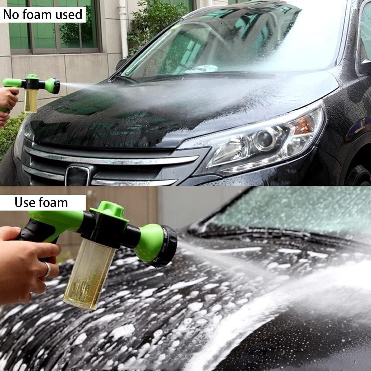 Durable Foam Sprayer with Adjustable Pressure – Perfect for Vehicles and Gardens