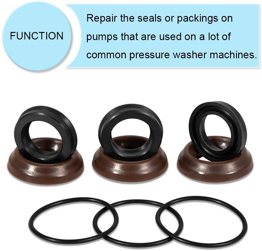 AR1857 Seal Packing Kit 18mm XR Annovi Reverberi Pressure Washer Pump RK RKA RKV