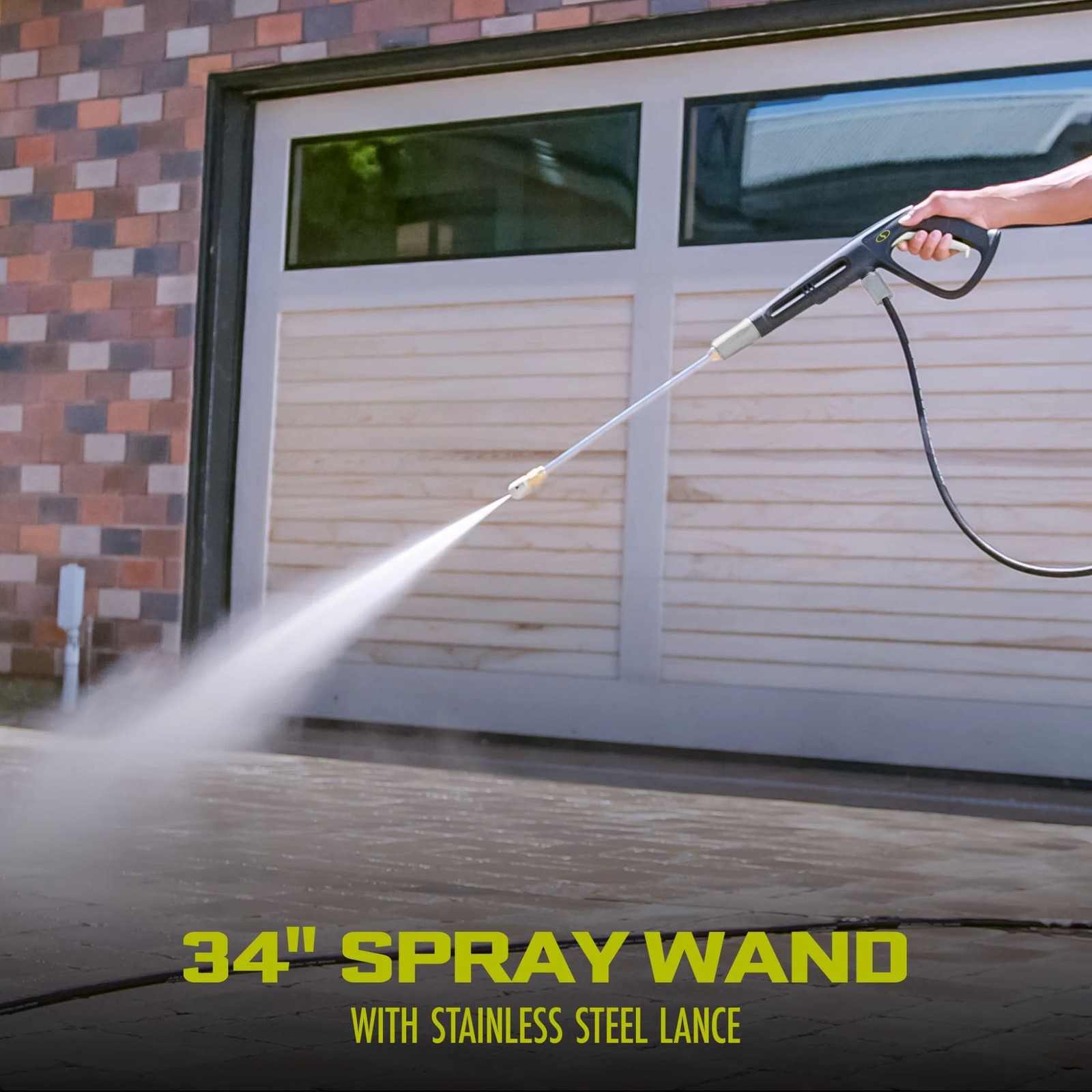 Sun Joe XTREAM Clean Electric Pressure Washer with 34″ Wand