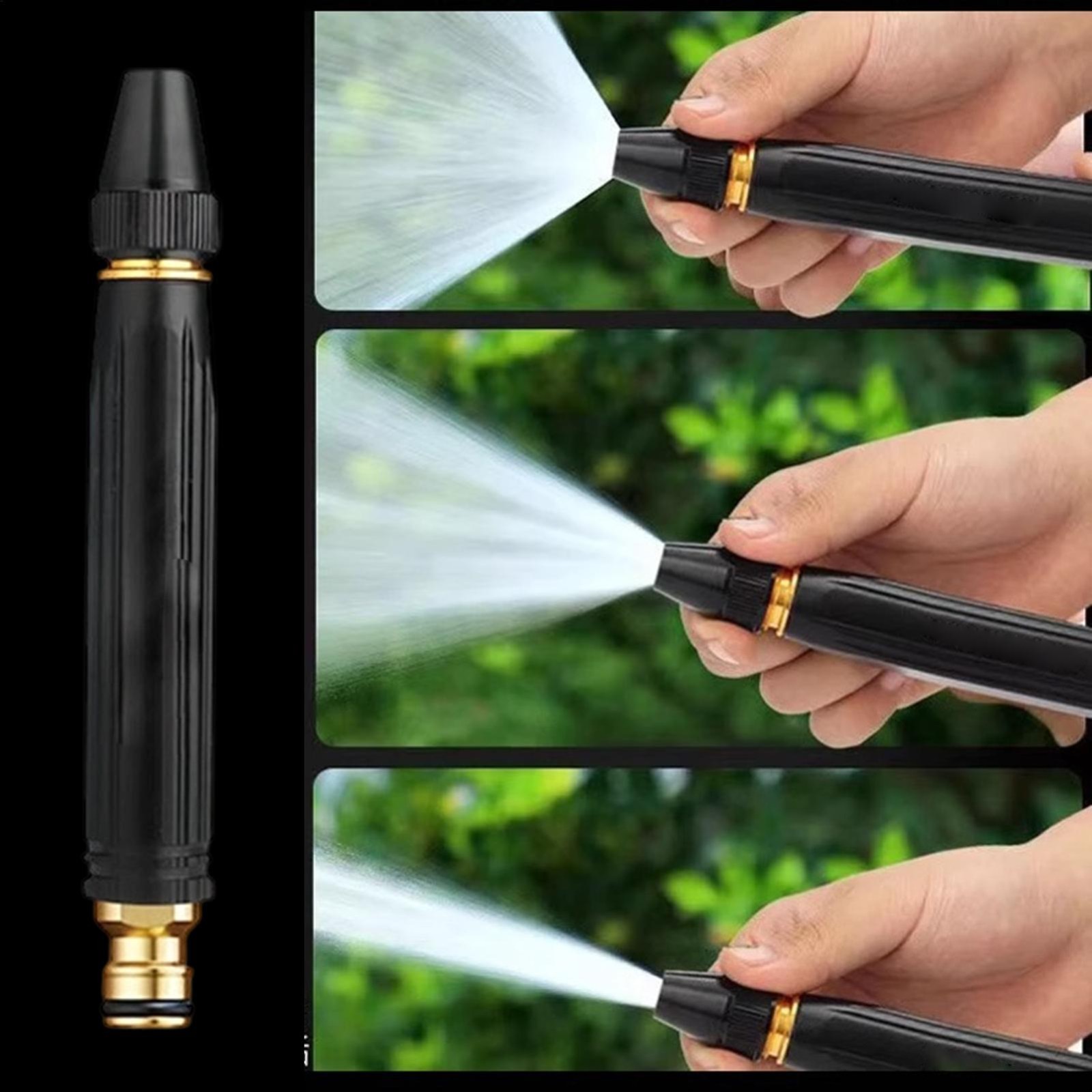 Larnto High Pressure Hose Nozzle Water Gun for Car Wash Garden Pressure Booster