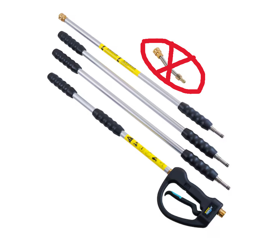SurfaceMaxx 9-ft Pressure Washer Extension Wand # 2637678 Free US Shipping