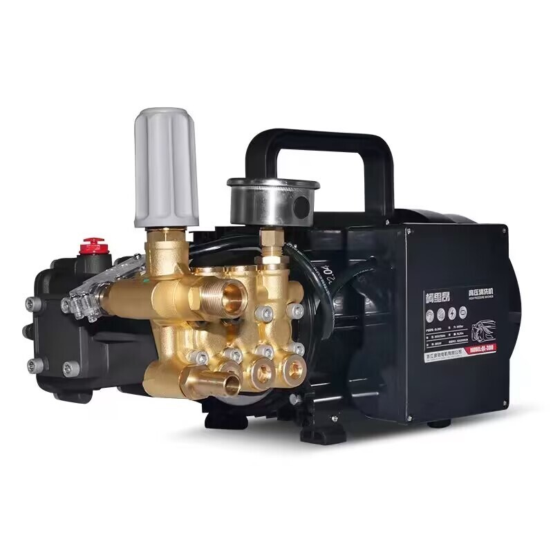 220V Copper Electric High Pressure Washer Pump Car Cleaning Machine 7Mpa 13L/min