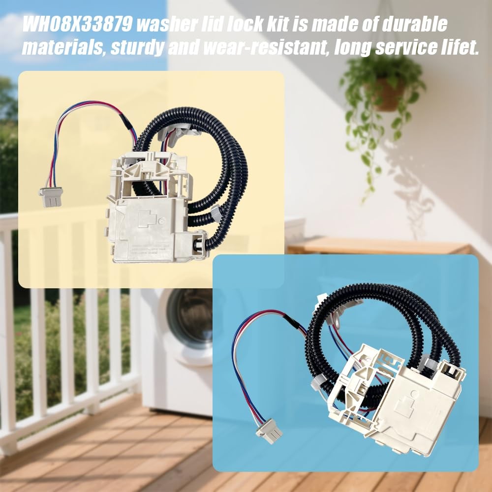 290D3070P002 WH08X32697 Washer Lid Lock Switch Kit For GE Hotpoint WH01X27954